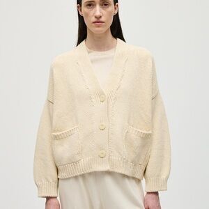 Cream Knit Women's Sweater